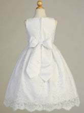 Lydia First Communion Dress – Sleeveless Lace Tea Length Gown